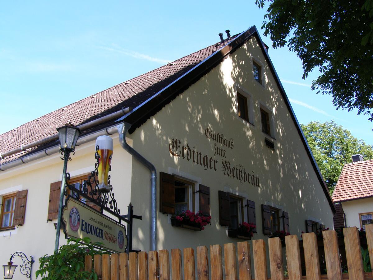 Hotel & Gaststaette Zum Erdinger Weissbraeu Monachium Zewnętrze zdjęcie