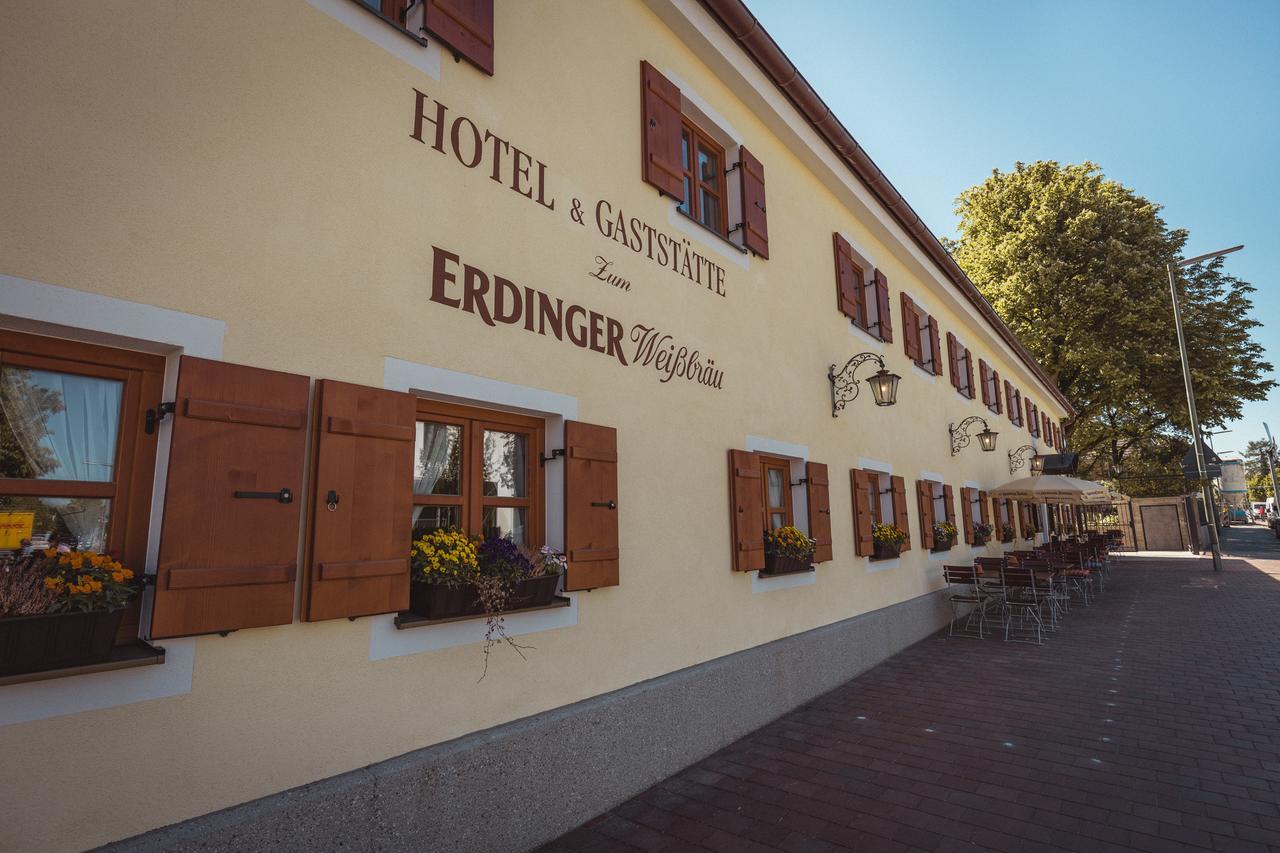 Hotel & Gaststaette Zum Erdinger Weissbraeu Monachium Zewnętrze zdjęcie