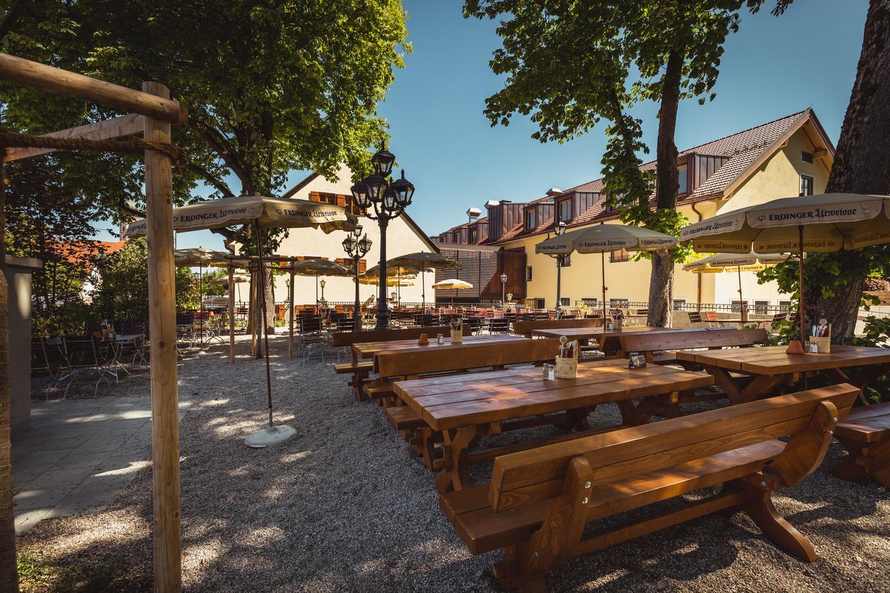Hotel & Gaststaette Zum Erdinger Weissbraeu Monachium Zewnętrze zdjęcie